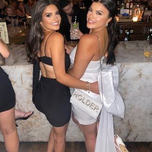 Revolve Nookie detachable bow dress worn once